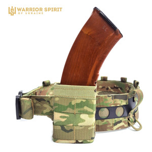 Підсумок під магазин з фіксатором одинарний Warrior Spirit WS1 Multicam. Photo 2